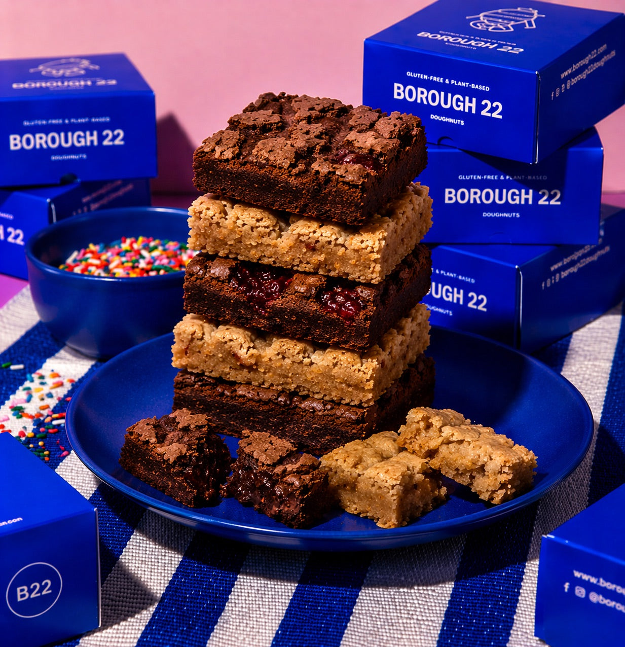 Gluten-free, vegan chocolate brownies