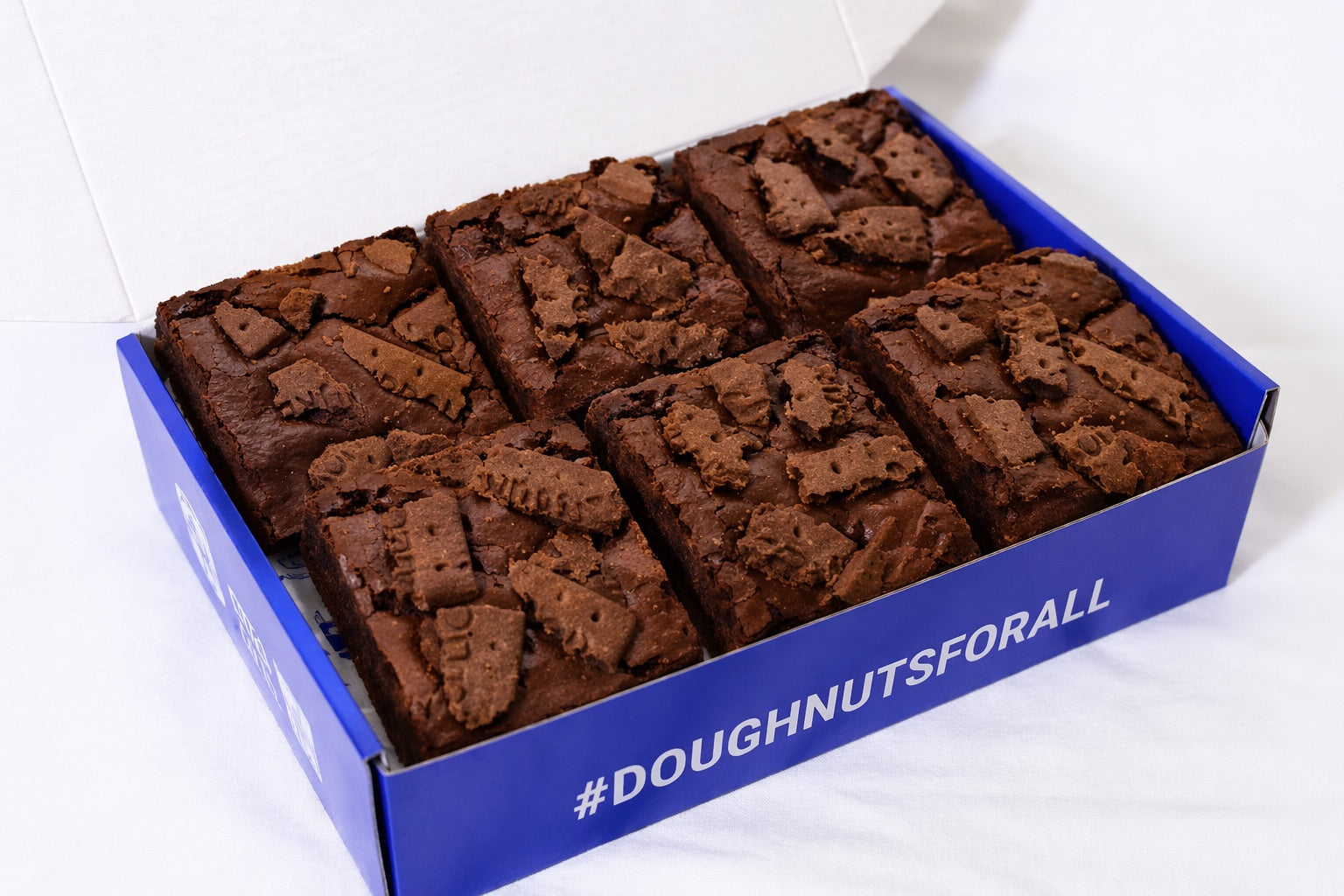 Gluten-free, vegan chocolate crunch brownies