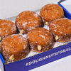 Gluten-free, vegan custard-filled doughnuts