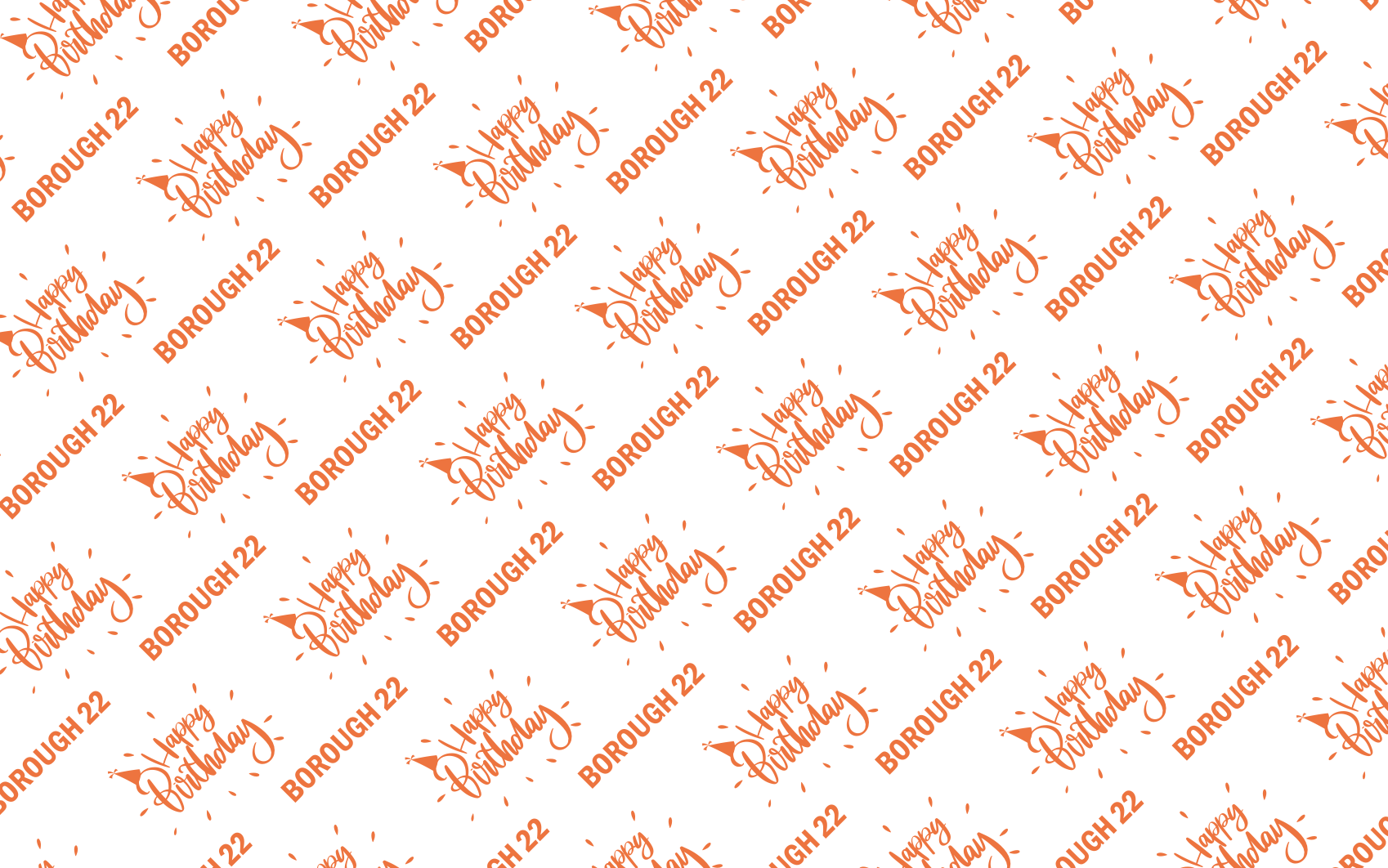 Borough 22 gift wrapping paper